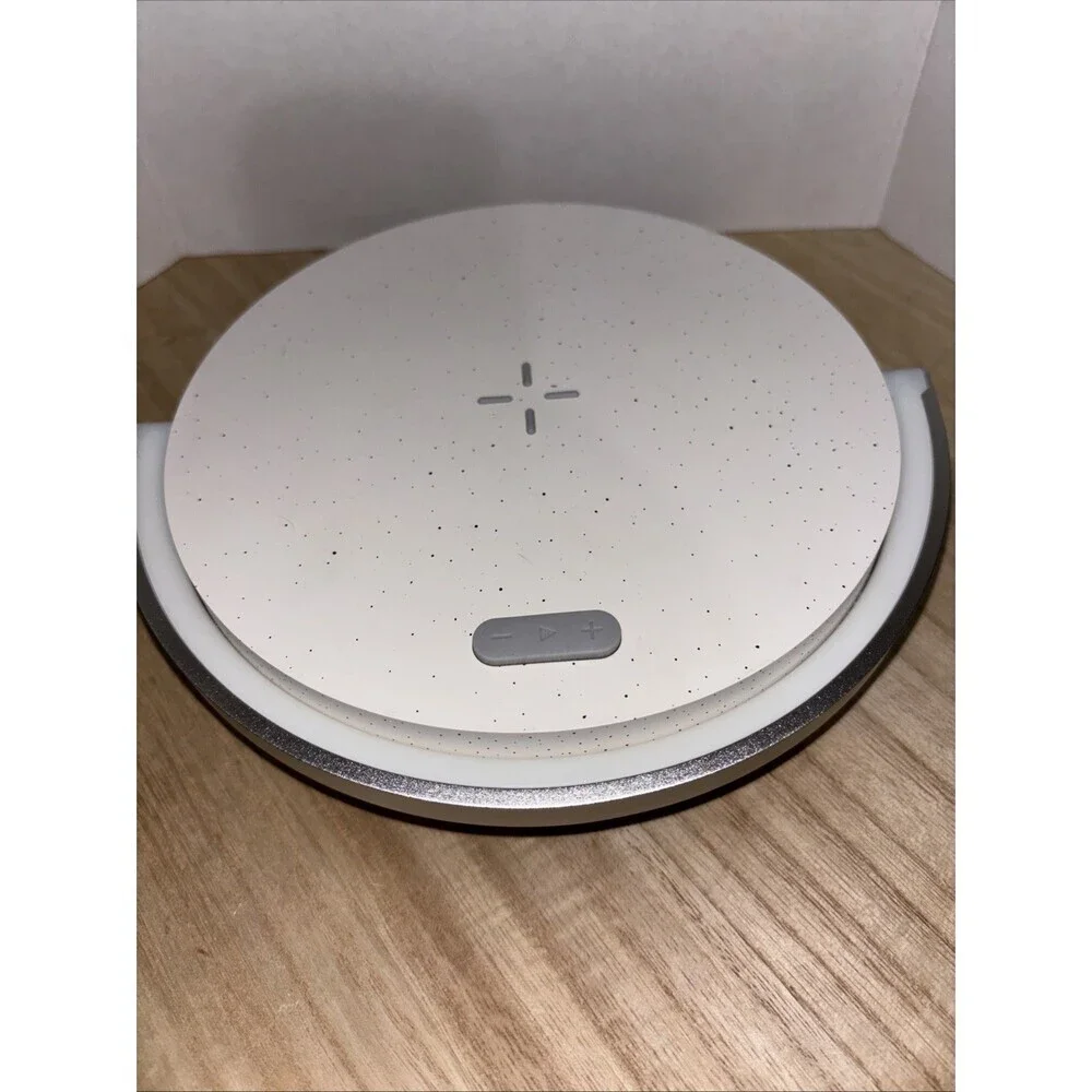 EZVALO Wireless Phone Charger & Music Lamp 4 in 1 Bedside Touch Lamp LED Light